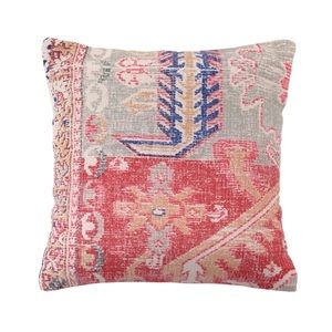2 Designer Pillow Covers | Vintage Kilim Textile Pillow Cover